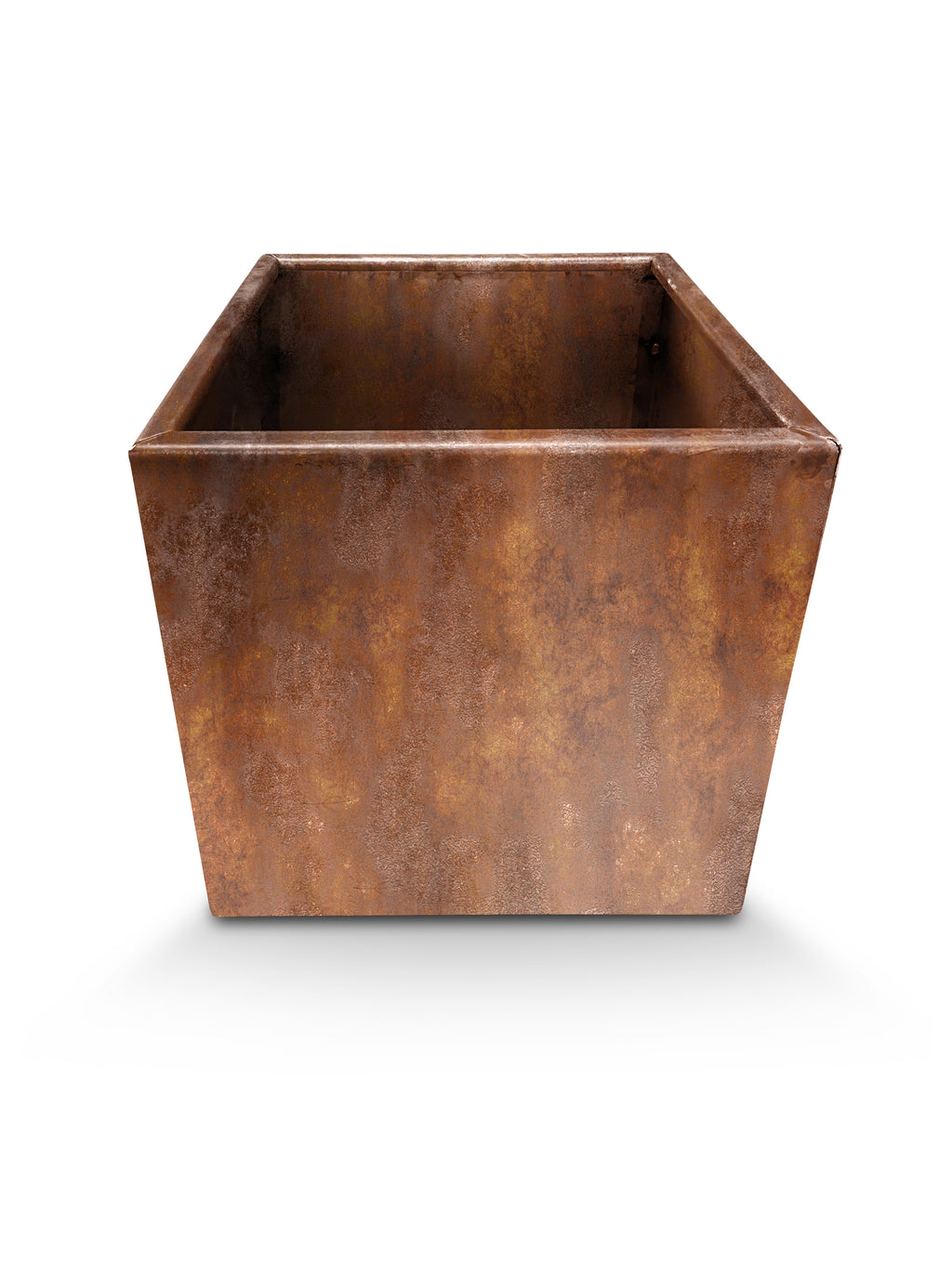 Donica corten kwadratowa bez dna 40×40×40h (cm)